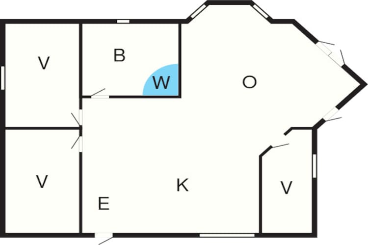 Maison de vacances pour 9 a Hurup Thy-By Traum-Plan d'étage