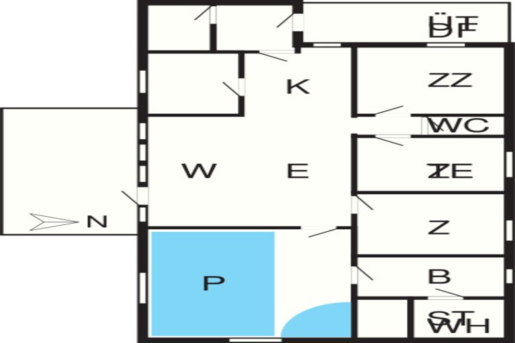 Gezinsplezier met binnenzwembad -- By Traum Ferienwohnungen-Plattegrond