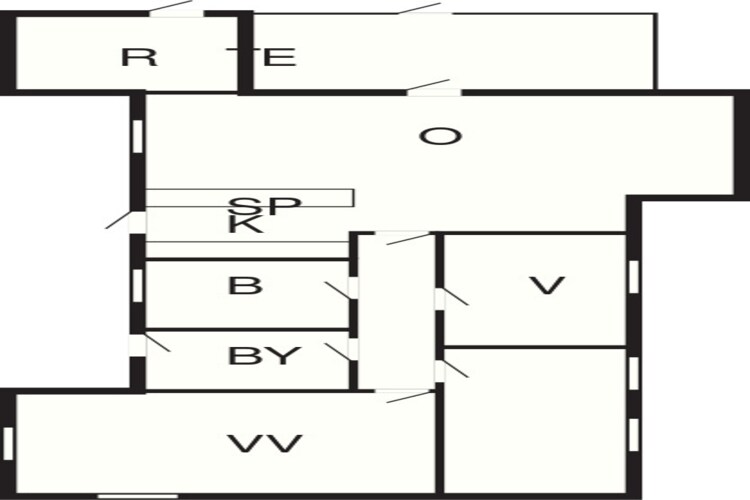 6 persoons vakantie huis in Strandby-By Traum-Plattegrond