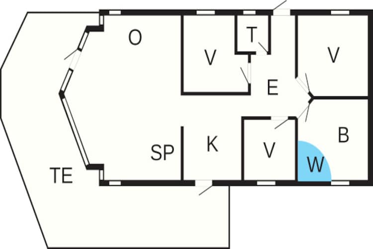 8 persoons vakantie huis in Hadsund-Plattegrond