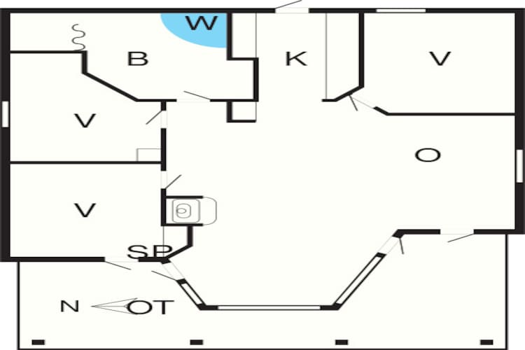 Luxe Spa Retreat bij Fjord -- By Traum Ferienwohnungen-Plattegrond