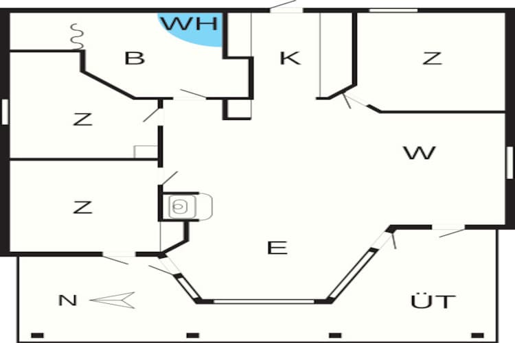 Luxe Spa Retreat bij Fjord -- By Traum Ferienwohnungen-Plattegrond