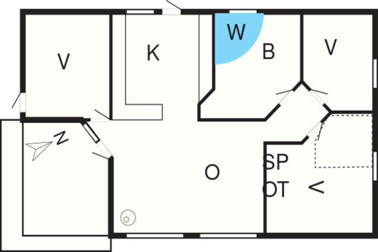 6 persoons vakantie huis in Ulfborg-By Traum-Plattegrond