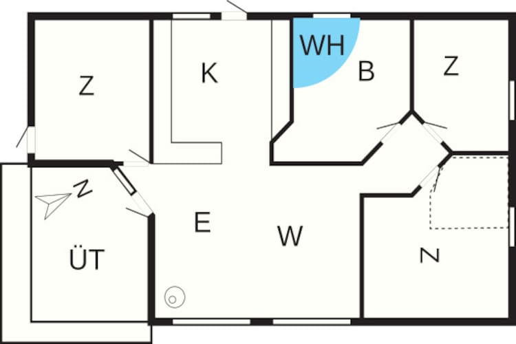 6 persoons vakantie huis in Ulfborg-By Traum-Plattegrond