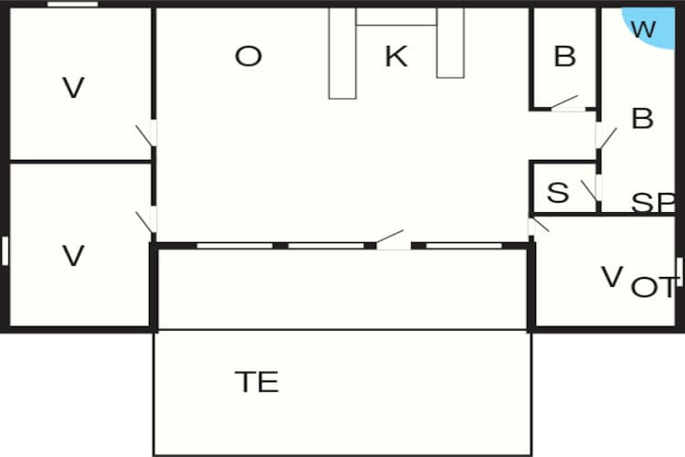 8 persoons vakantie huis in Dannemare-By Traum-Plattegrond