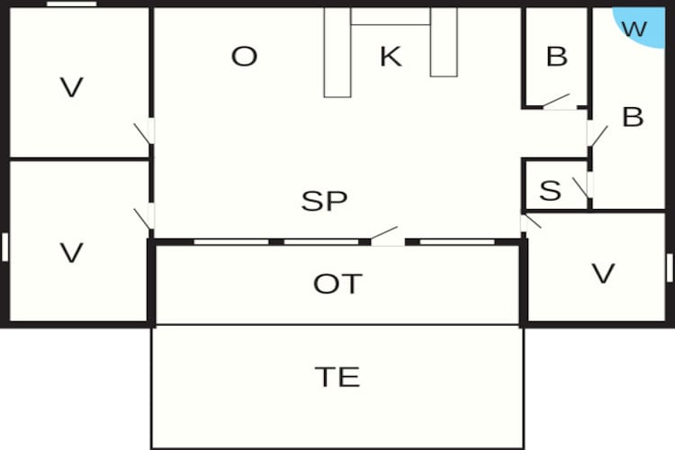 8 persoons vakantie huis in Dannemare-By Traum-Plattegrond