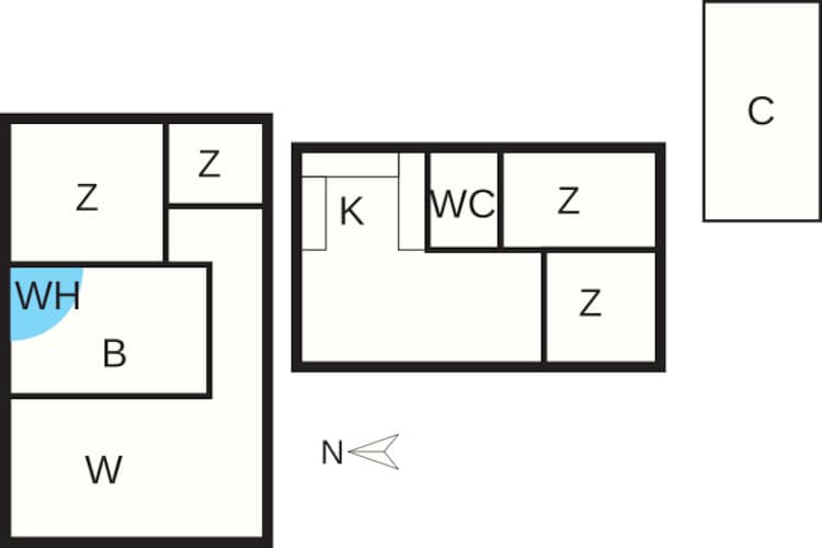 8 persoons vakantie huis in Jerup - Plattegrond