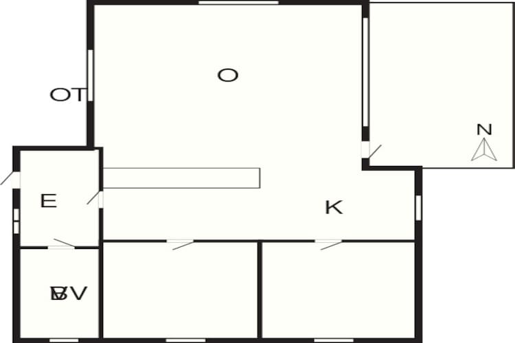 4 person holiday home in Frändefors-Floor plan