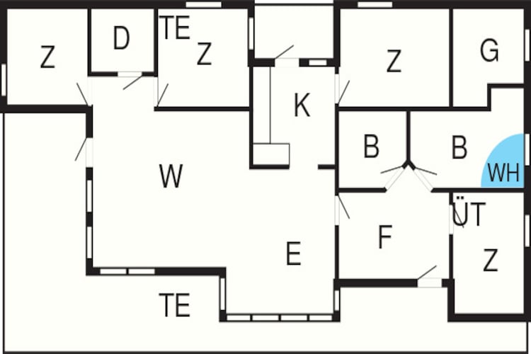 10 persoons vakantie huis in Fjerritslev-By Traum-Plattegrond