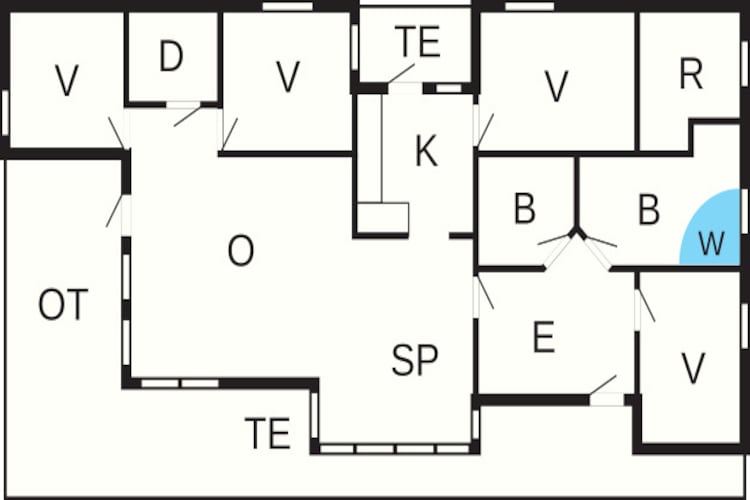 10 persoons vakantie huis in Fjerritslev-By Traum-Plattegrond