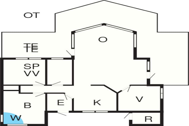 6 persoons vakantie huis in Ålbæk-Plattegrond