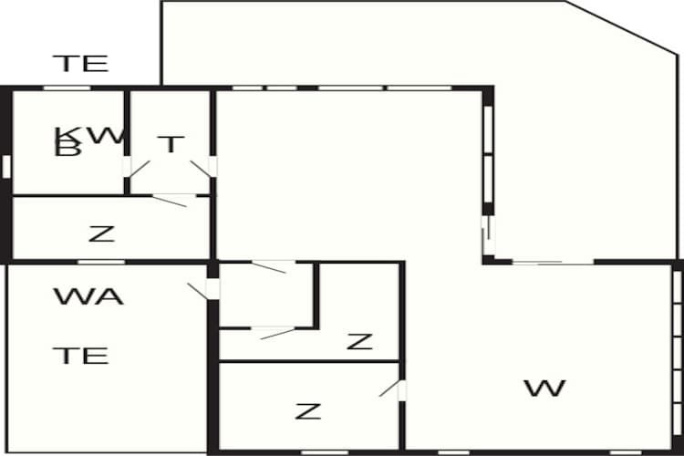 6 persoons vakantie huis in Løgstør-By Traum-Plattegrond