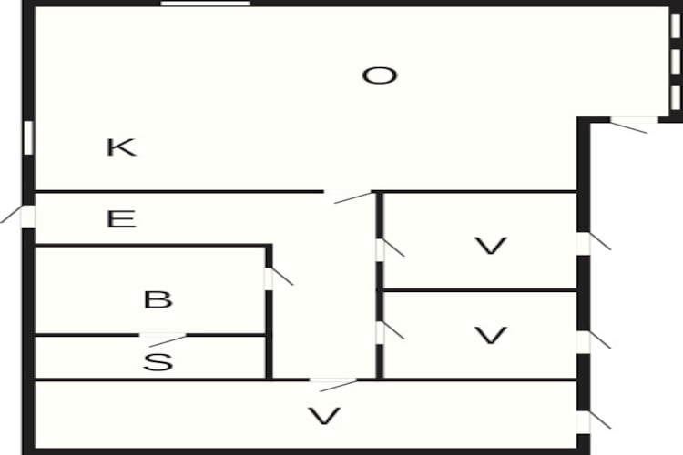 6 persoons vakantie huis in Hurup Thy-By Traum-Plattegrond