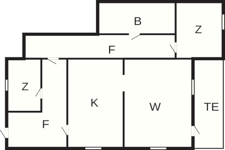 5 persoons vakantie huis in Digermulen-Plattegrond
