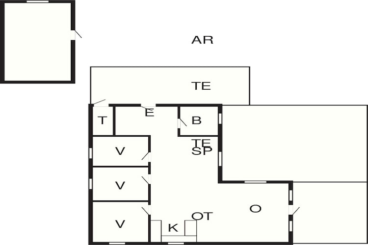 6 persoons vakantie huis in Hjørring-By Traum-Plattegrond