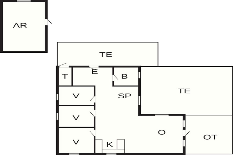 6 persoons vakantie huis in Hjørring-By Traum-Plattegrond