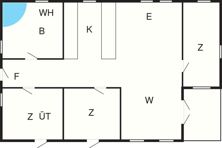 6 persoons vakantie huis in Hals-By Traum-Plattegrond
