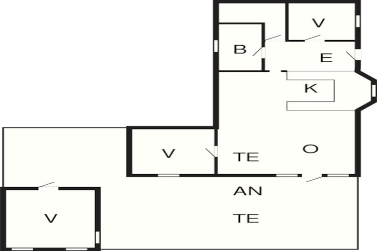 Maison de vacances pour 8 a Hesselager-By Traum-Plan d'étage