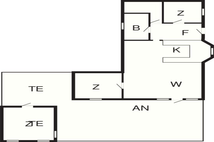 8 persoons vakantie huis in Hesselager-By Traum-Plattegrond