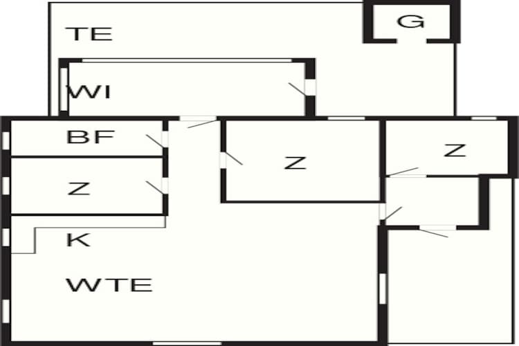 Strandplezier in Lakolk -- By Traum Ferienwohnungen-Plattegrond