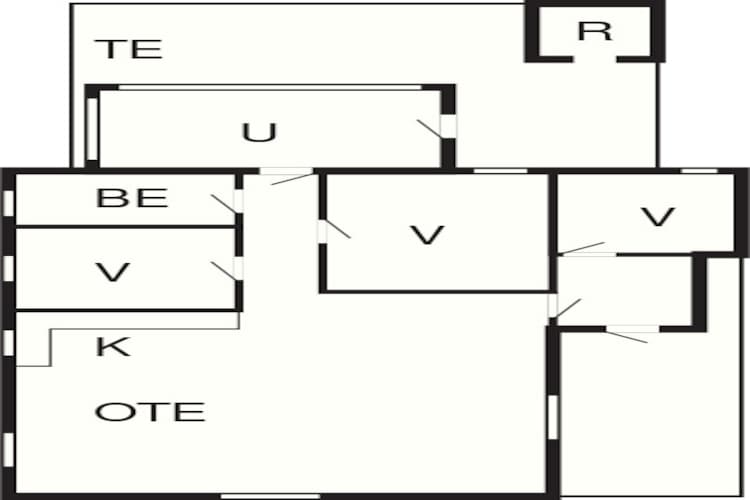 Strandplezier in Lakolk -- By Traum Ferienwohnungen-Plattegrond