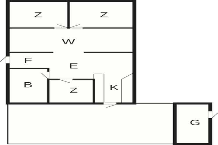 Kust ontsnapping in Sonderho -- By Traum Ferienwohnungen-Plattegrond