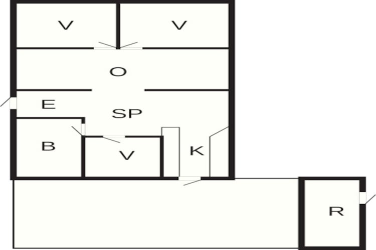 Kust ontsnapping in Sonderho -- By Traum Ferienwohnungen-Plattegrond