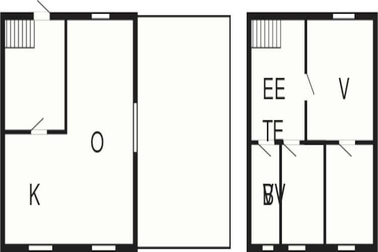 5 persoons vakantie huis in VÅGLAND-Plattegrond