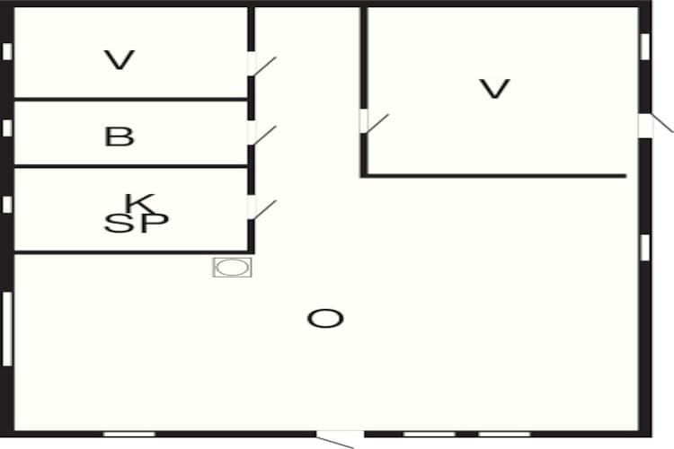 4 persoons vakantie huis in Ålbæk-Plattegrond
