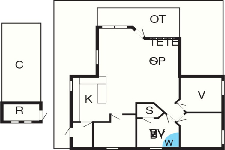 Kwaliteitsfamilie retraite -- By Traum Ferienwohnungen-Plattegrond