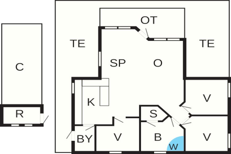 Kwaliteitsfamilie retraite -- By Traum Ferienwohnungen-Plattegrond