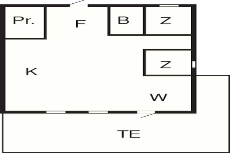 Comfortabel huis met grote tuin -- By Traum Ferienwohnungen-Plattegrond