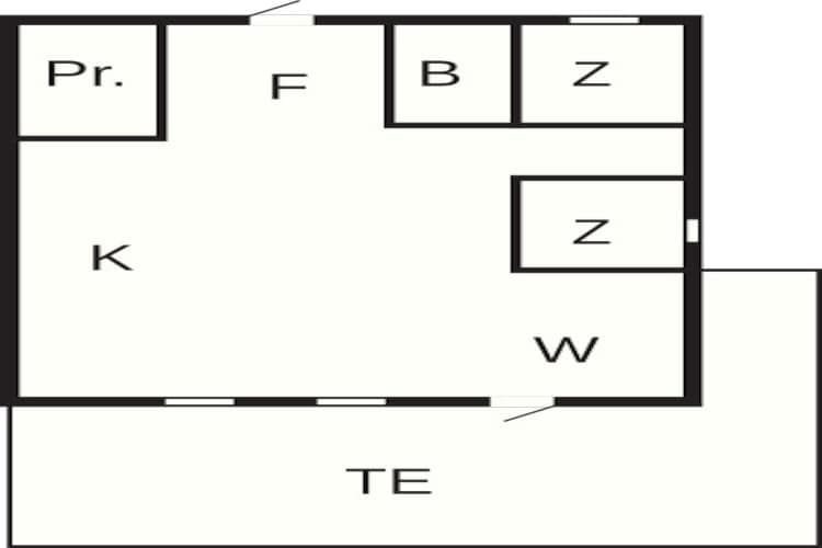 Comfortabel huis met grote tuin -- By Traum Ferienwohnungen-Plattegrond