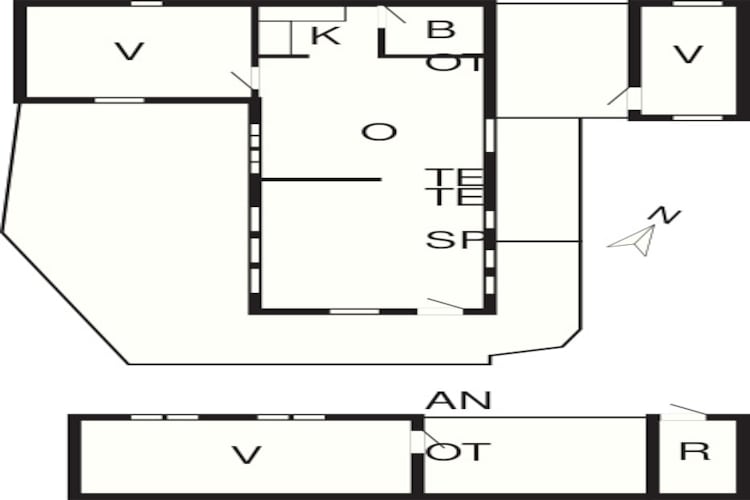 6 persoons vakantie huis in Dannemare-By Traum-Plattegrond