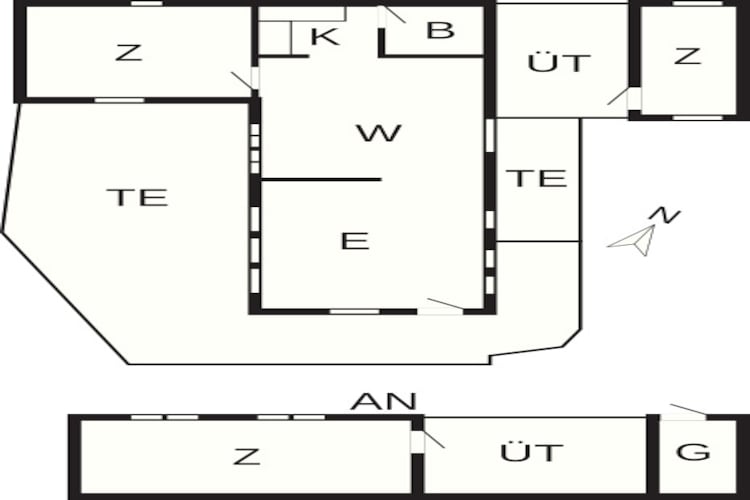 6 persoons vakantie huis in Dannemare-By Traum-Plattegrond