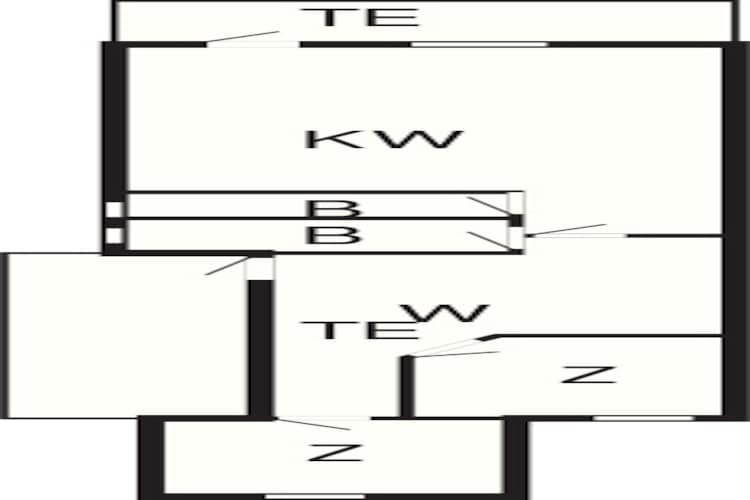 4 persoons vakantie huis in Rømø-Plattegrond