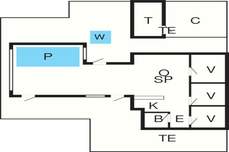 6 persoons vakantie huis in Ebeltoft-By Traum-Plattegrond
