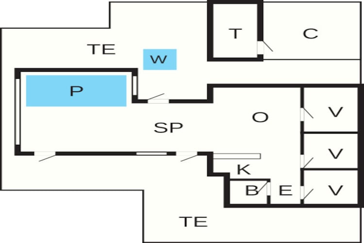 6 persoons vakantie huis in Ebeltoft-By Traum-Plattegrond