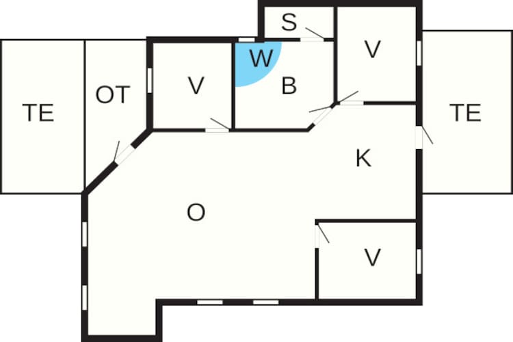 6 persoons vakantie huis in Hadsund-By Traum-Plattegrond