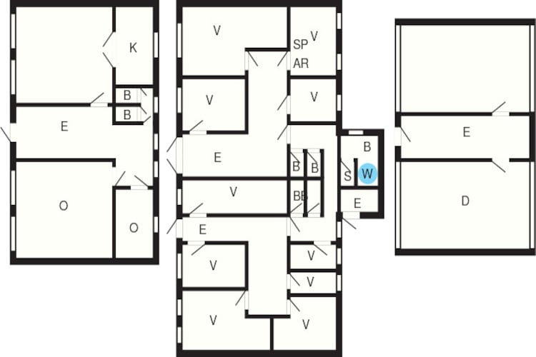 26 Personen Ferienhaus in Roslev-By Traum-Grundriss