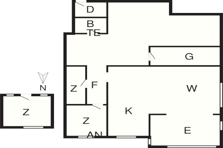 8 persoons vakantie huis in Vig-By Traum-Plattegrond