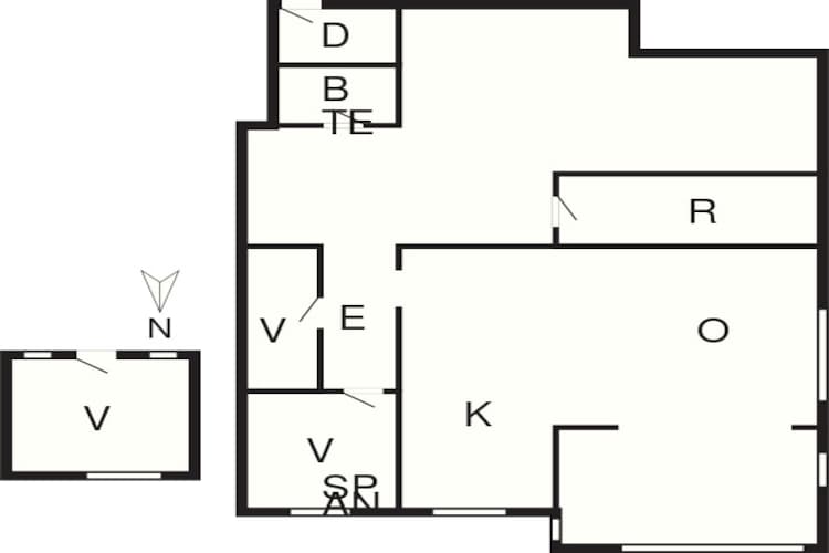 8 persoons vakantie huis in Vig-By Traum-Plattegrond