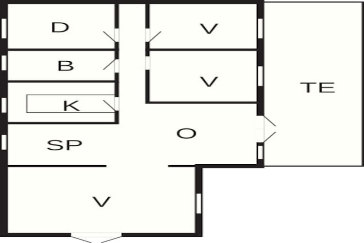 6 persoons vakantie huis in Blokhus-By Traum-Plattegrond