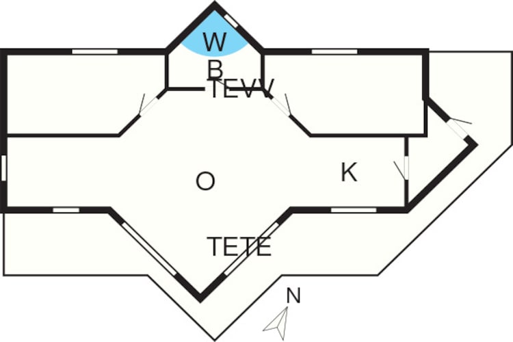 6 persoons vakantie huis in Vestervig-By Traum-Plattegrond