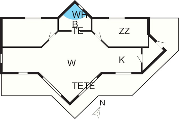 6 persoons vakantie huis in Vestervig-By Traum-Plattegrond