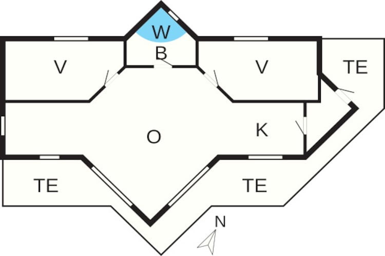 6 persoons vakantie huis in Vestervig-By Traum-Plattegrond
