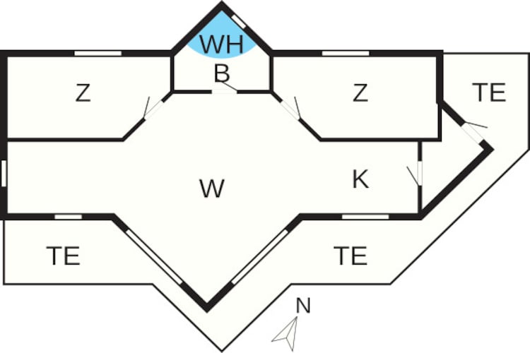 6 persoons vakantie huis in Vestervig-By Traum-Plattegrond