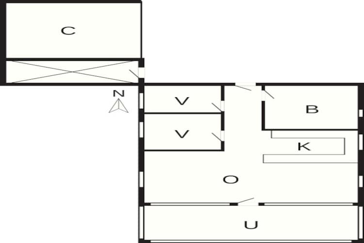 Rustige oase bij fjord -- By Traum Ferienwohnungen-Plattegrond