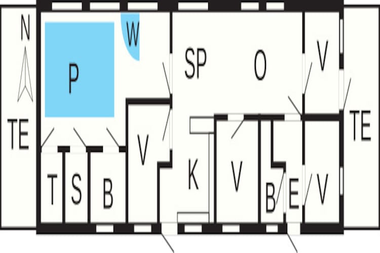 Sfeervolle Eco Cottage met Zwembad -- By Traum Ferienwohnungen-Plattegrond