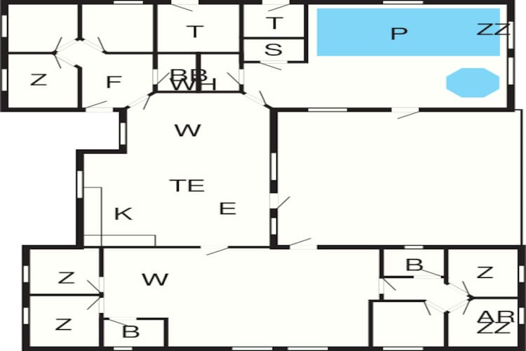 Luxe Zwembadvilla Oase -- By Traum Ferienwohnungen-Plattegrond
